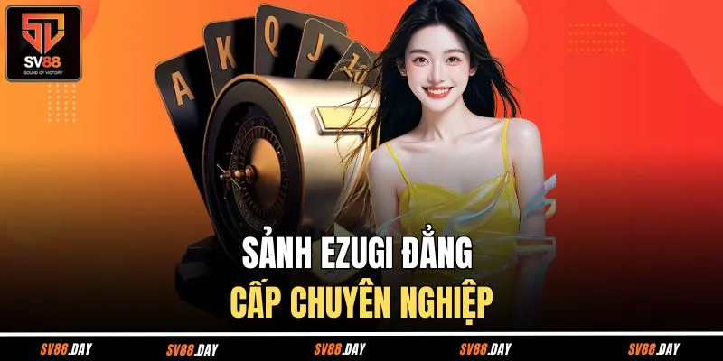 Sảnh Ezugi đẳng cấp chuyên nghiệp