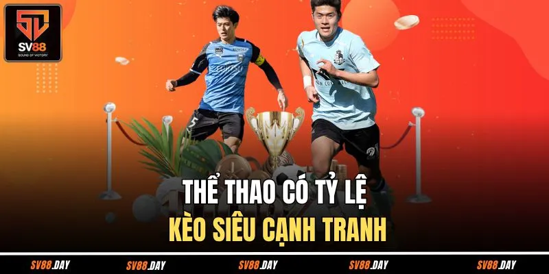 Thể thao có tỷ lệ kèo siêu cạnh tranh